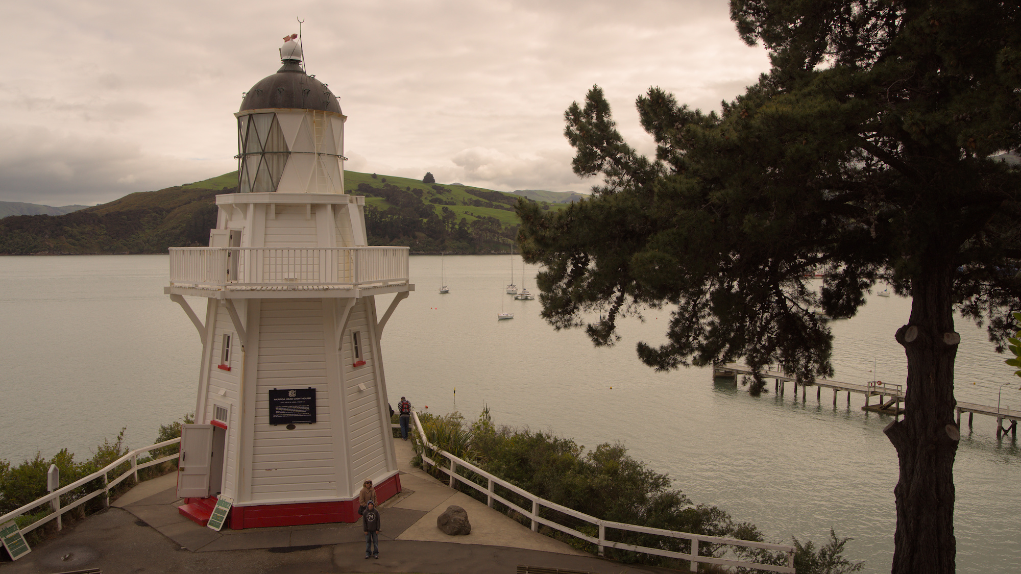 Lighthouse, Akaroa, New Zealand
