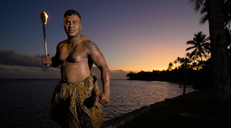 Torch-lighting in Fiji