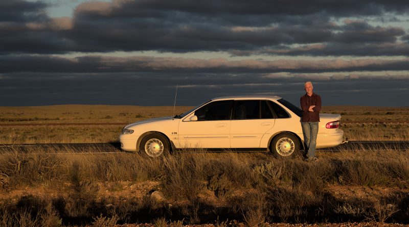 Somewhere on the Barrier Highway between Coburn and Broken Hill, in the late afternoon sun.