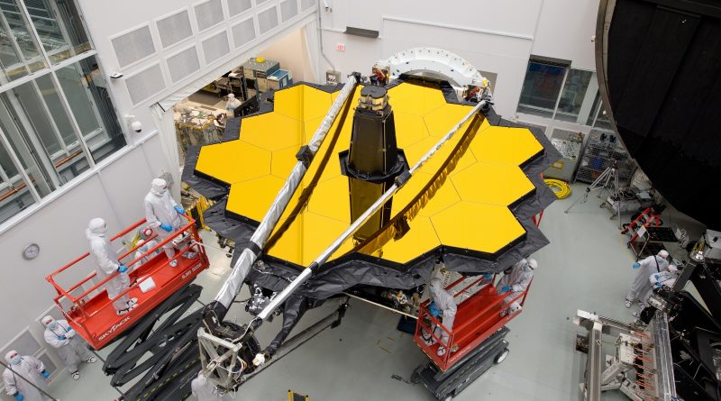 The JWST, prior to it's deployment